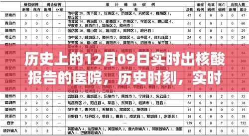十二月九日,历史时刻的医院实时出核酸报告的光辉岁月