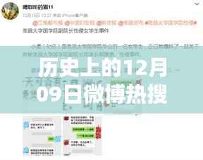 历史上的12月09日微博热搜实时性,深度探讨与观点阐述