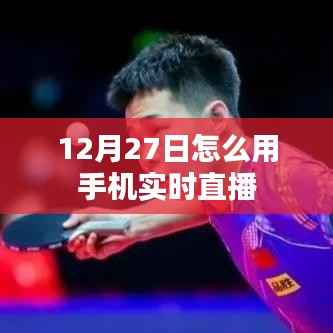 12月27日手机直播教程,实时直播轻松上手