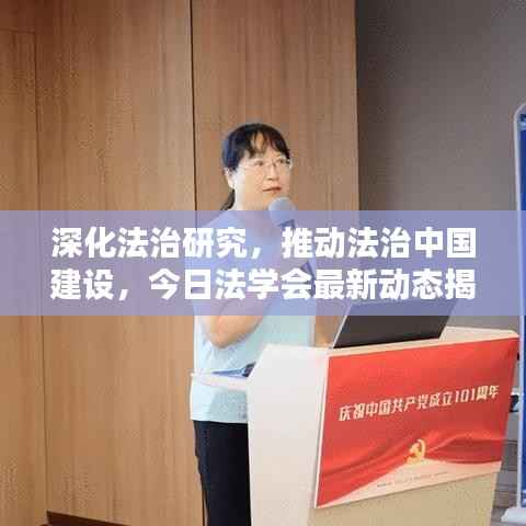 深化法治研究，推动法治中国建设，今日法学会最新动态揭秘