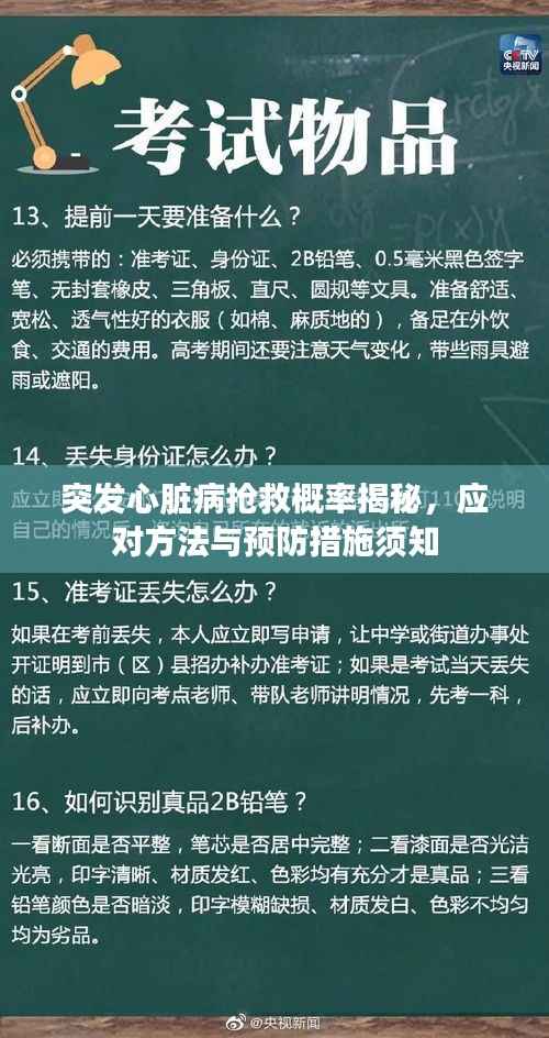 突发心脏病抢救概率揭秘，应对方法与预防措施须知