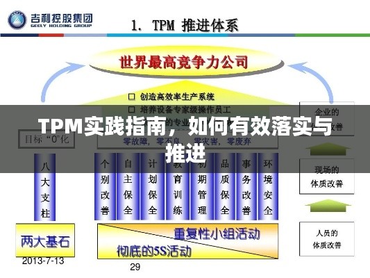 TPM实践指南,如何有效落实与推进