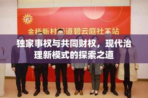 独家事权与共同财权,现代治理新模式的探索之道