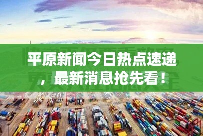 平原新闻今日热点速递,最新消息抢先看!